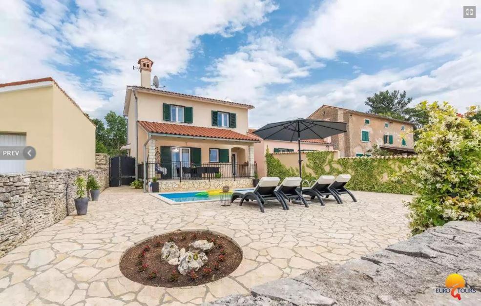 Villa Grguci Канфанар Екстер'єр фото