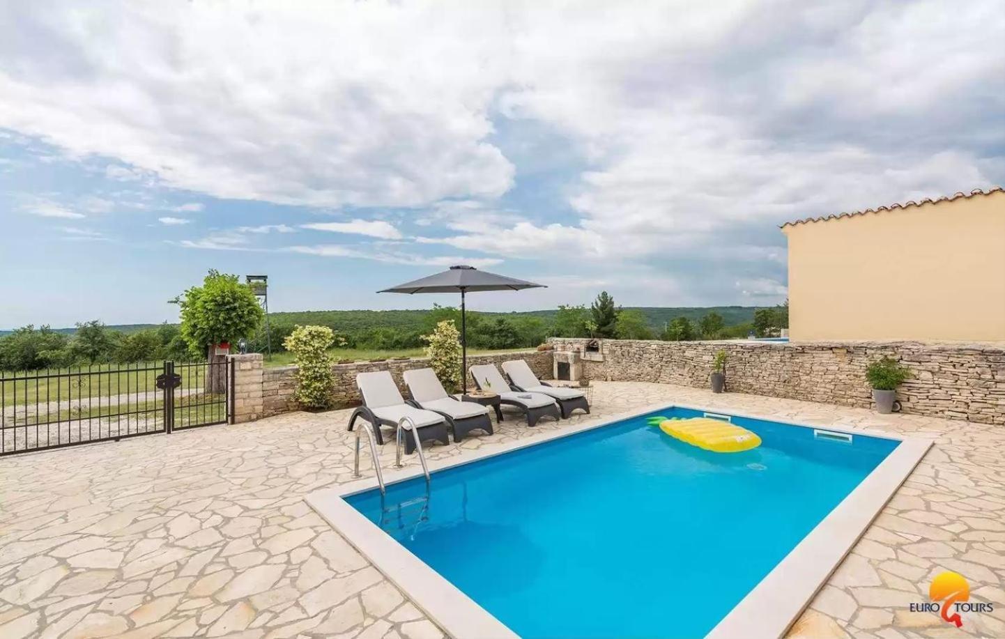 Villa Grguci Канфанар Екстер'єр фото