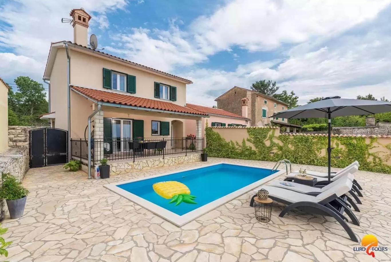 Villa Grguci Канфанар Екстер'єр фото